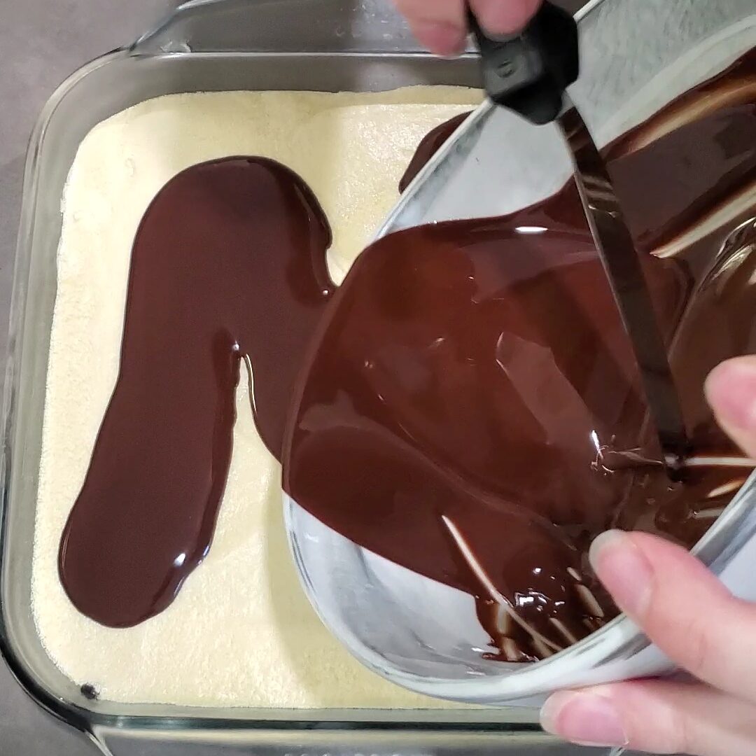 Nanaimo Bars Gluten Free Top layer