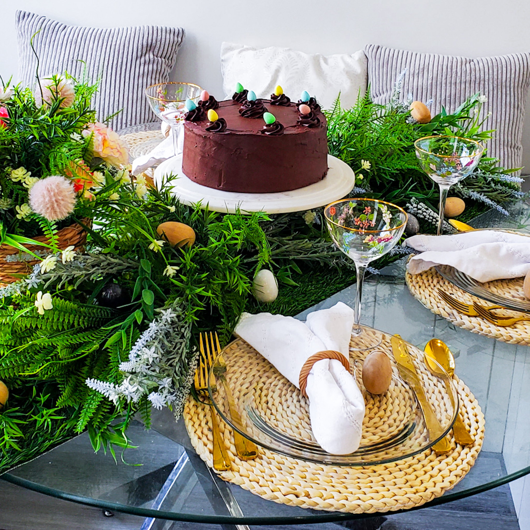 spring tablescape ideas