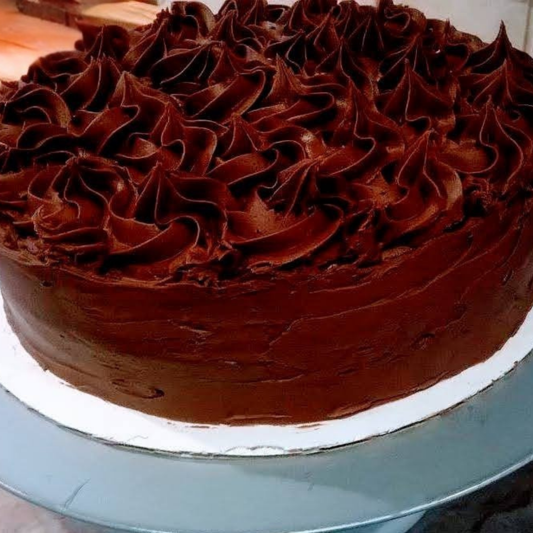 gluten-free Easter basket cake with Cadbury Mini Eggs